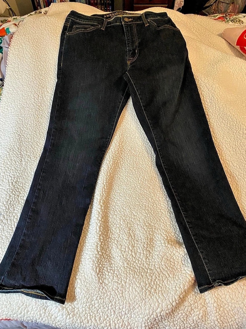 American Eagle Original Straight Men's dark blue Jeans Waist 33X30 Like New